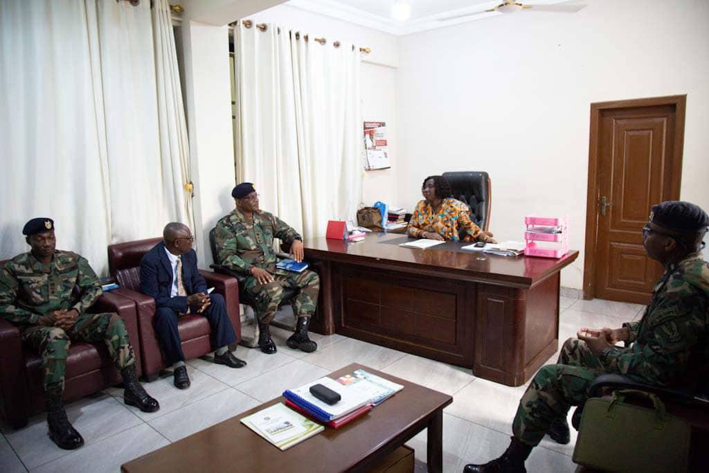 GA SOUTH MUNICIPAL ASSEMBLY MEETING WITH THE NATIONAL COLLEGE OF DEFENSE
